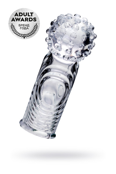 НАСАДКА НА ПАЛЕЦ A-TOYS RICOL, ТРЕ, ПРОЗРАЧНЫЙ, 8 СМ