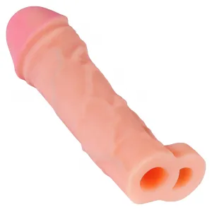 Фаллоудлинитель с кольцом COCK NEXT киберкожа L 135 мм, D 28 мм, D внутр. 15 мм 