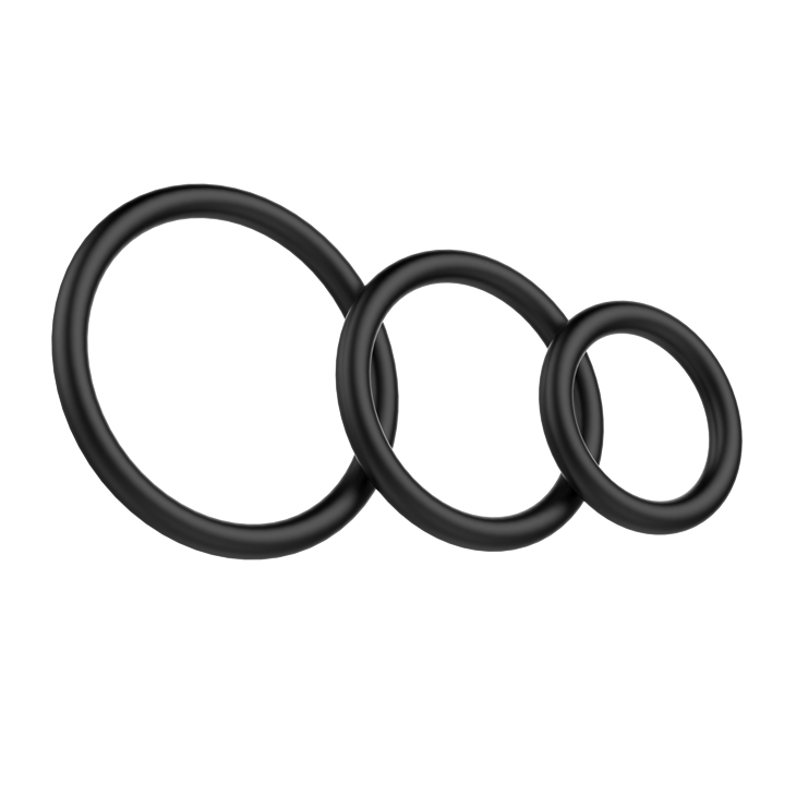 Набор Эрекционных колец Cock &amp; Ball rings Rubber Set Baile