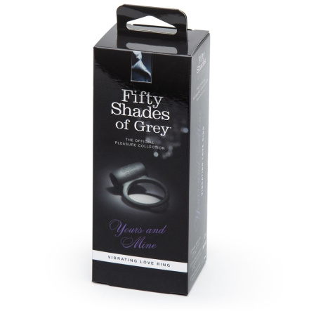 Эрекционное кольцо Fifty Shades of Grey Yours and Mine с вибрацией