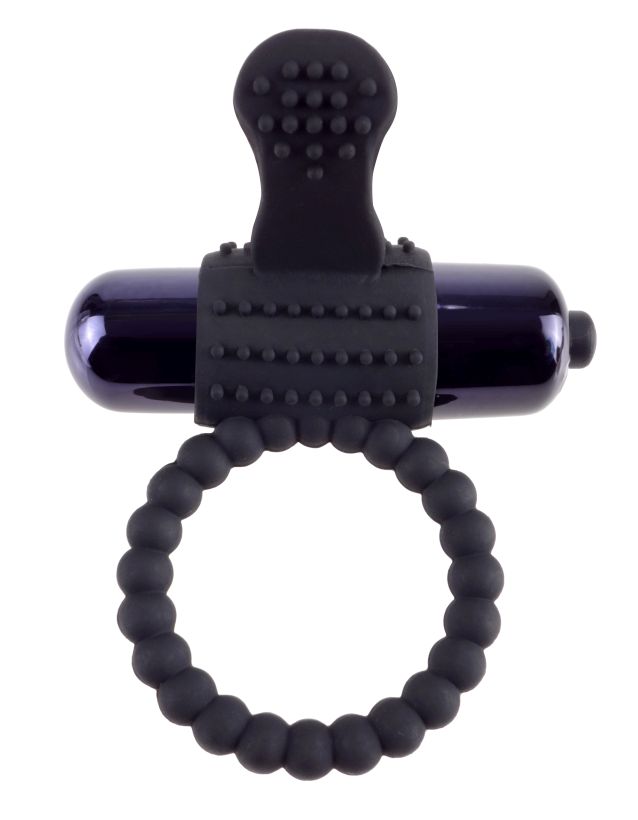 Эрекционное виброкольцо Fantasy C-Ringz Vibrating Silicone Super Ring Pipedream, c вибрацией, диаметр 3.20 см
