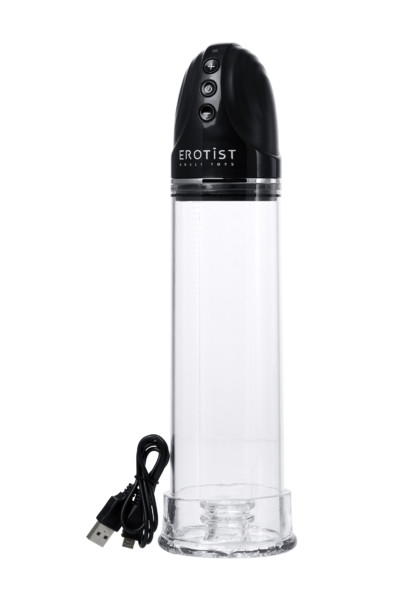 ПОМПА ДЛЯ ПЕНИСА EROTIST MAN UP PUMP, ABS ПЛАСТИК, ПРОЗРАЧНАЯ, 30 СМ