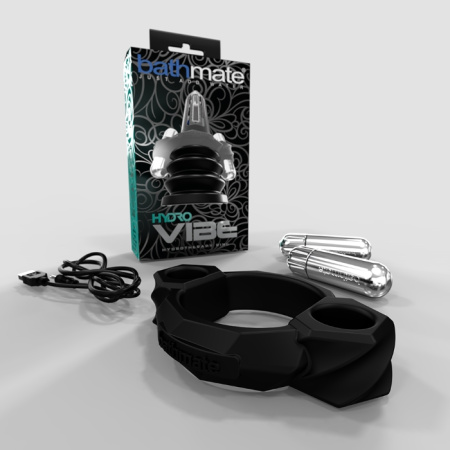Вибро-насадка для гидропомпы Bathmate Hydro VIBE, черная