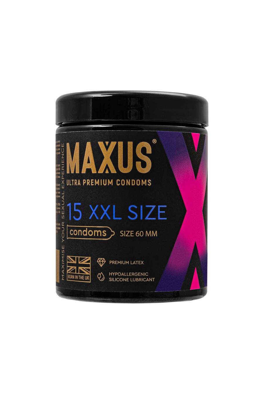Презервативы MAXUS XXL, с увеличенным размером, X-Edition, 15 шт