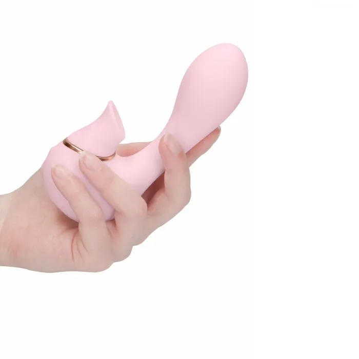 МАССАЖЕР С ДВОЙНОЙ СТИМУЛЯЦИЕЙ IRRESISTIBLE MYTHICAL PINK