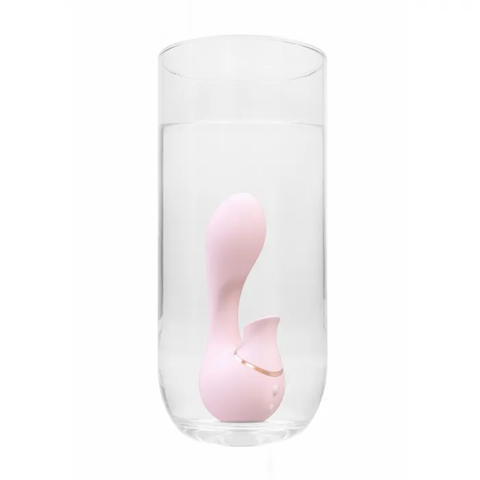 МАССАЖЕР С ДВОЙНОЙ СТИМУЛЯЦИЕЙ IRRESISTIBLE MYTHICAL PINK