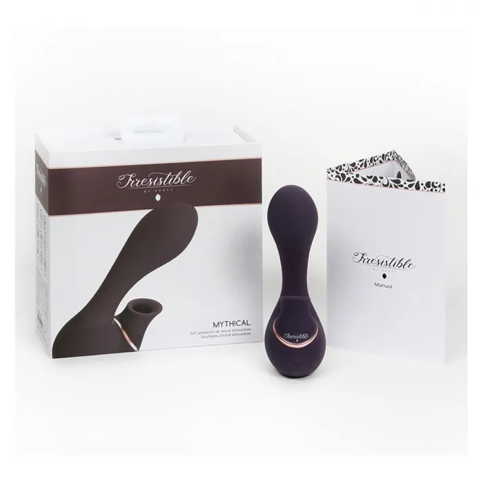МАССАЖЕР С ДВОЙНОЙ СТИМУЛЯЦИЕЙ IRRESISTIBLE MYTHICAL PURPLE