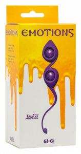 ВАГИНАЛЬНЫЕ ШАРИКИ EMOTIONS GI-GI PURPLE