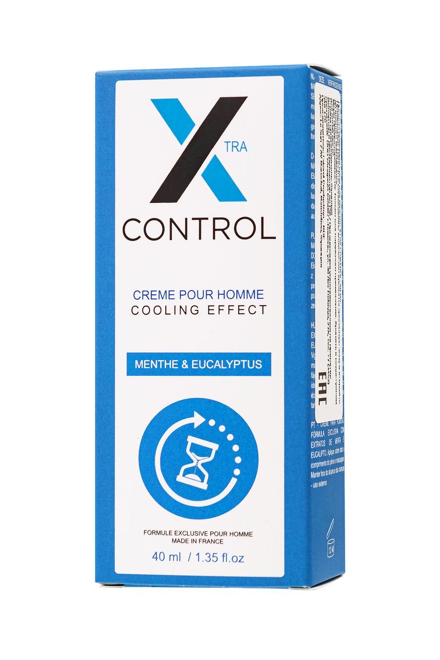 Пролонгирующий крем для мужчин RUF XTRA CONTROL, с охлаждающим эффектом, 40 мл.