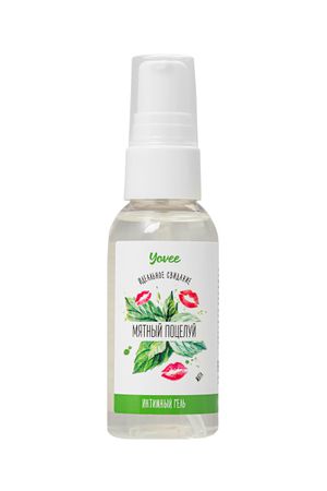 Съедобная гель-смазка Yovee «Мятный поцелуй» с Д-Пантенолом, со вкусом мяты, 50 мл