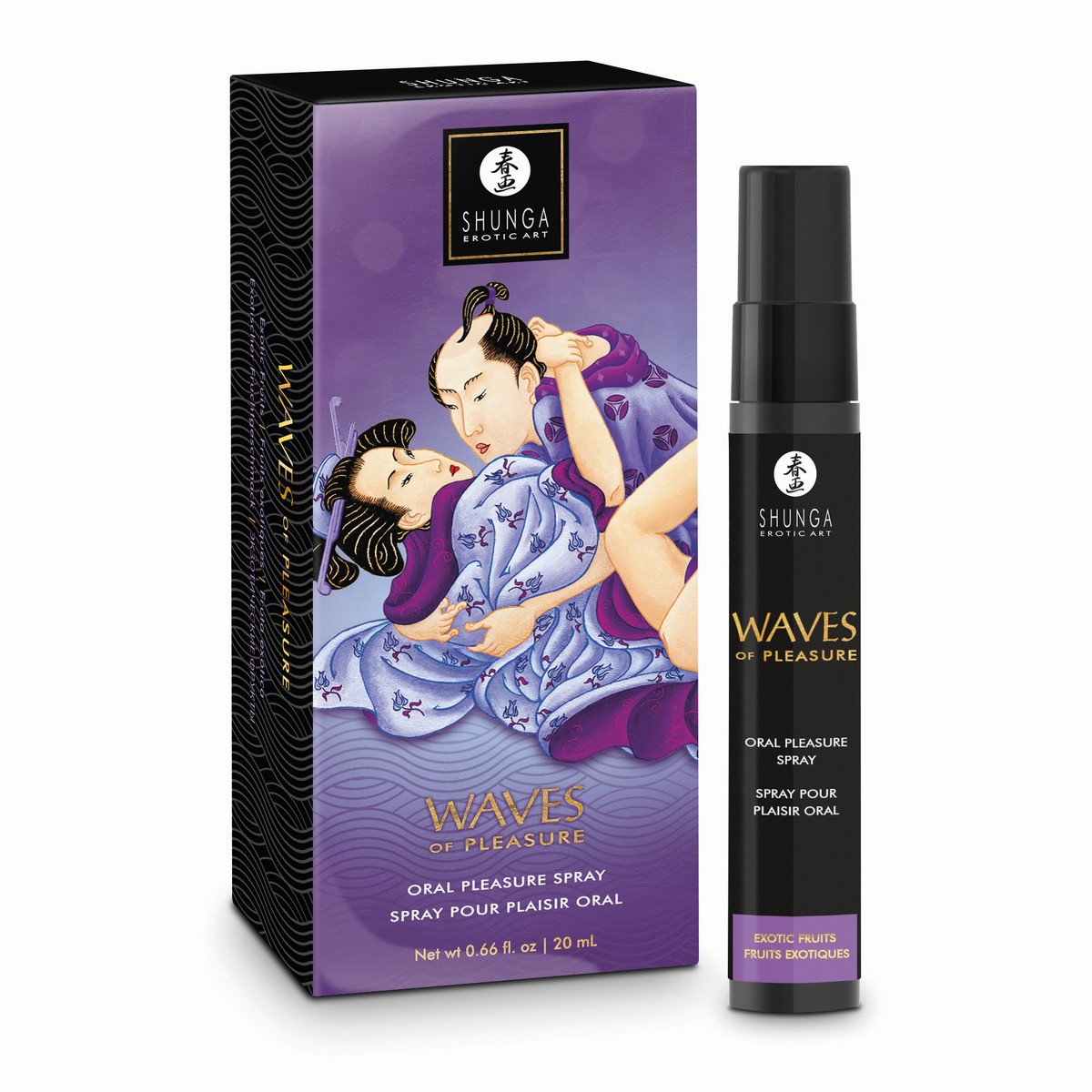 Спрей Waves of Pleasure, Экзотические Фрукты, 20 мл SHUNGA