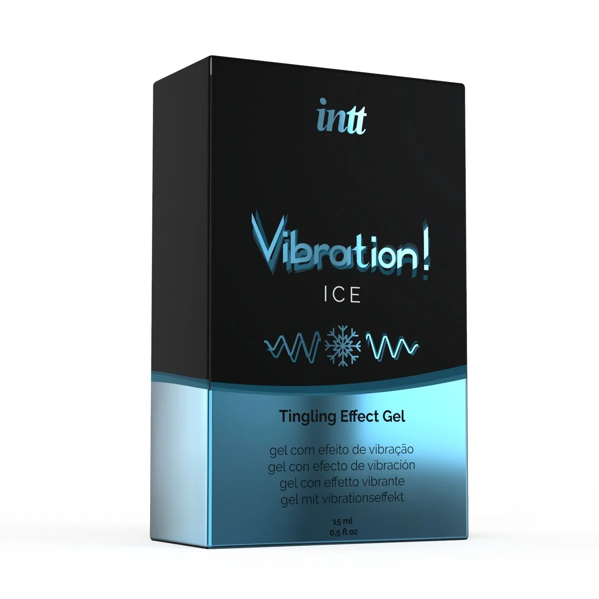Жидкий интимный гель с эффектом вибрации Ice, 15мл