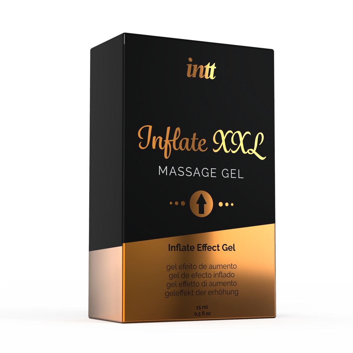 Интимный стимулирующий гель для эрекции, Inflate XXL, 15 мл Intt Cosmetics