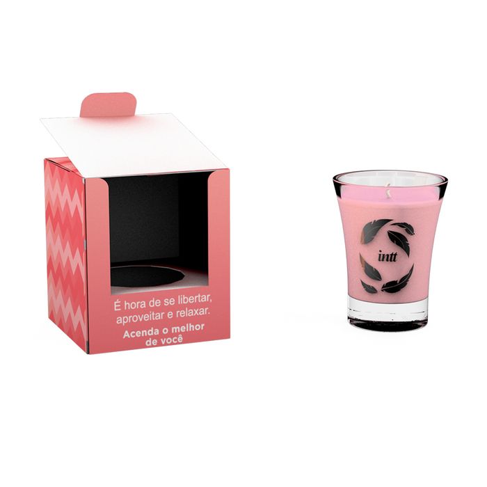 Массажное аромамасло, Клубника, 40 г Intt Cosmetics