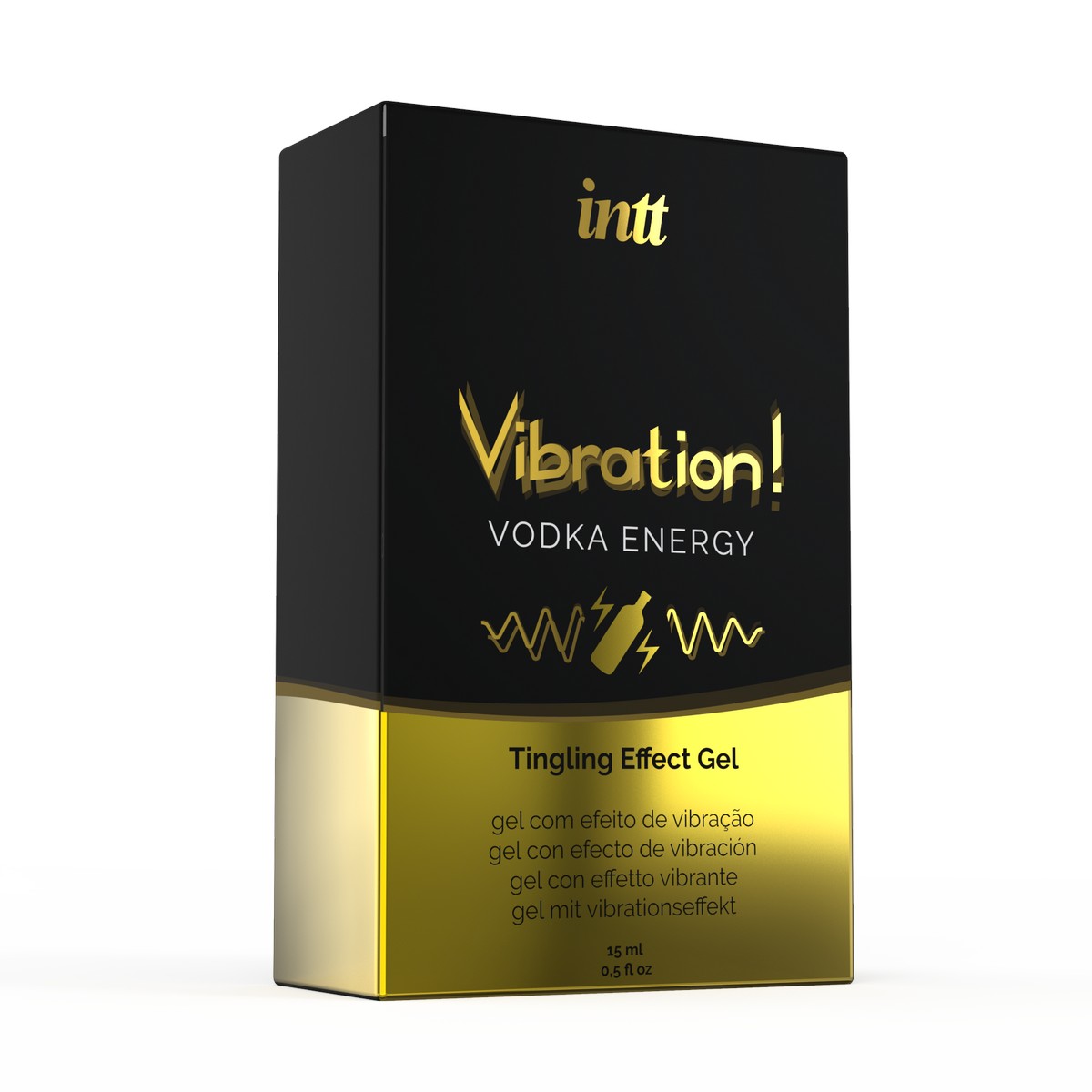 Увлажняющий гель Жидкий вибратор Vodka, 15 мл Intt Cosmetics