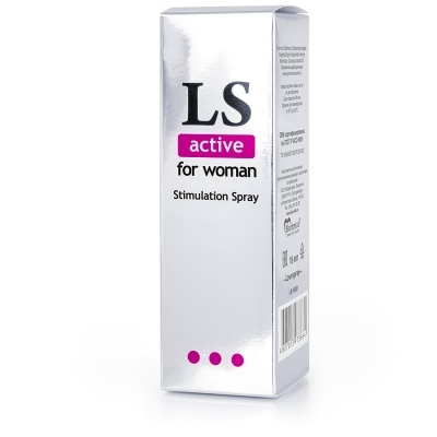 "LOVESPRAY ACTIVE" спрей для женщин с возбуждающим эффектом  (стимулятор) 18мл
