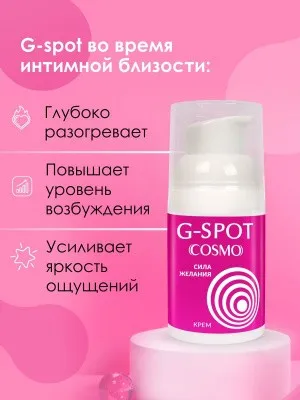Интимный крем G-SPOT серии COSMO 28 г