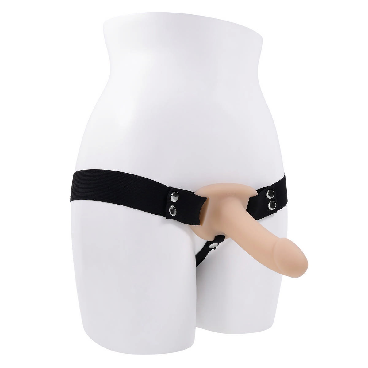 Страпон Our First Hollow Strap On Evolved, длина 16.28 см, диаметр 3.89 см