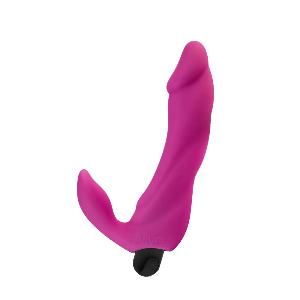 Вибростимулятор для точки G, Bifun Pro Adrien Lastic , c вибрацией, длина 14.90 см, диаметр 2.90 см