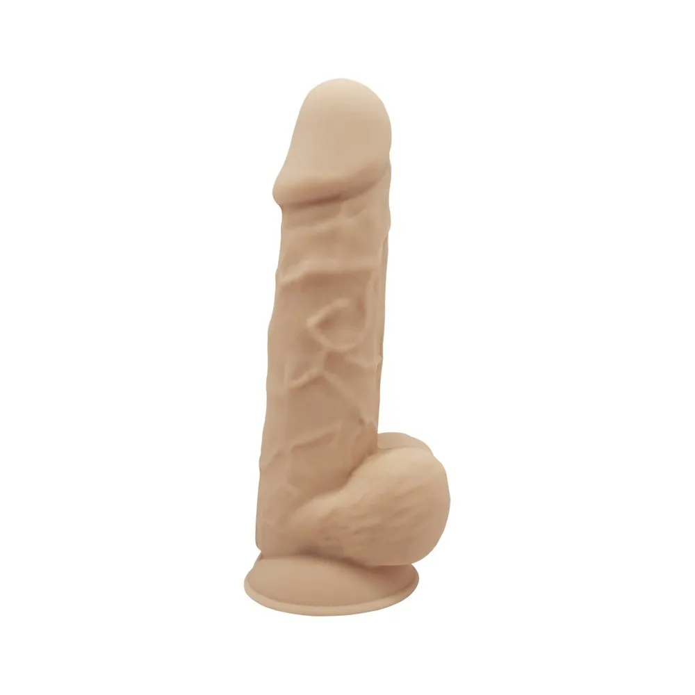 SileXD Вибростимулятор-реалистик Model 1 с пультом ДУ Adrien Lastic , c вибрацией, длина 21.50 см, диаметр 5.10 см