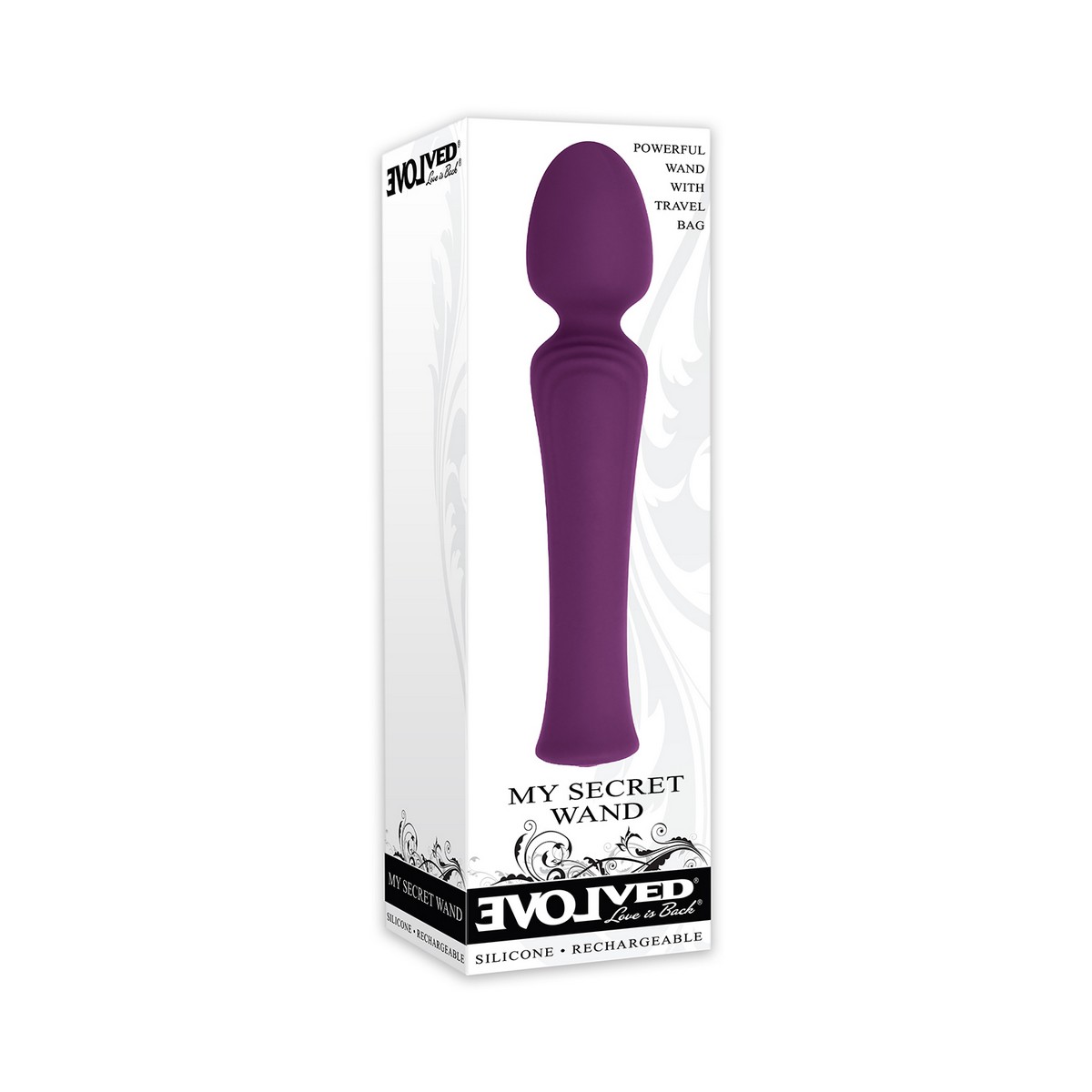 MY SECRET WAND Мощный вибромассажер Ванд Evolved, c вибрацией, длина 17.00 см, диаметр 3.80 см