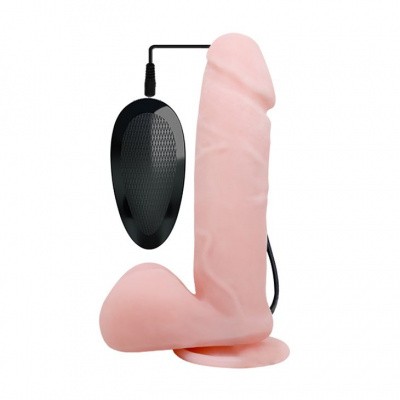 Вибромассажёр OLIVER с ротацией, L 195 мм D 44 мм