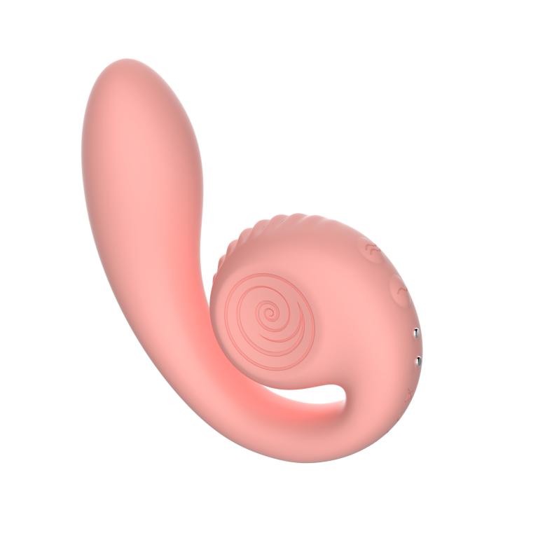 Инновационный SVibe Gizi вибратор, персиковый Гарантия: 2 года