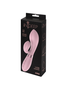 Перезаряжаемый вибратор Indeep Juna Pink Количество режимов: 10