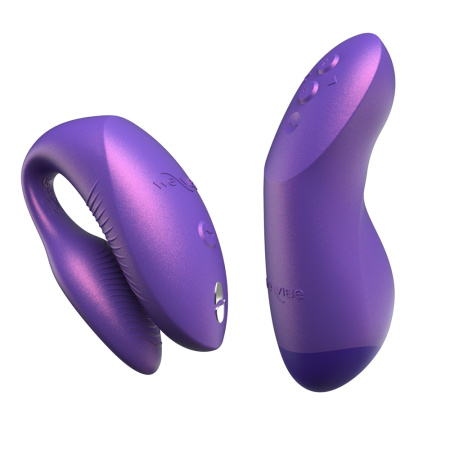 Вибратор для пар We-Vibe Chorus Pro фиолетовый