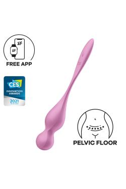 Виброшарики Love Birds 1 (pink) вибрации и приложение Satisfyer Connect